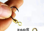 Iseni-Style Eyed Fishing Hooks, 10-Pack, Sizes 3–15 – product photo