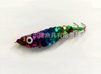 Glow Squid Jig, Big Eye Shrimp Cloth Wrap, Assorted Colors – product photo