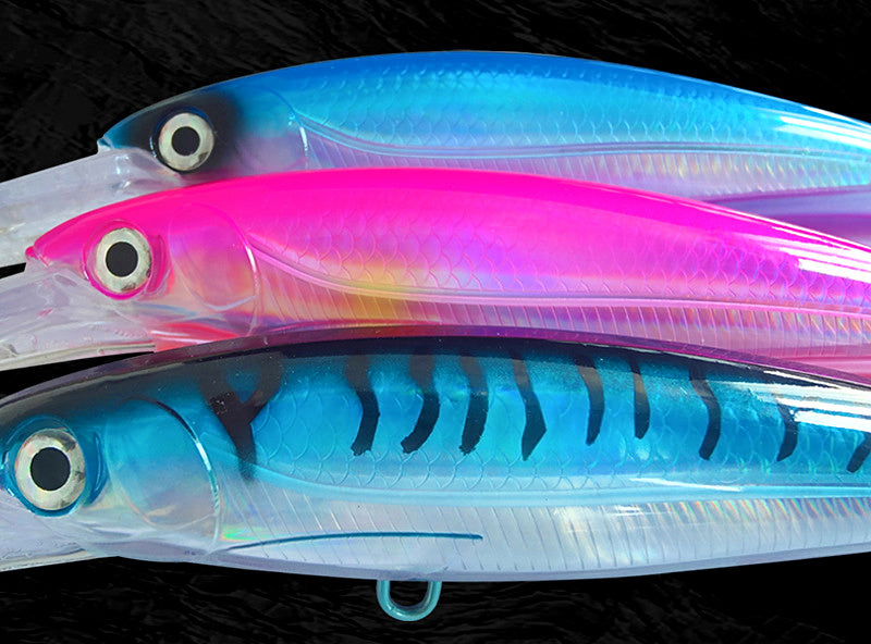 Deep Diving Trolling Minnow Lure, 50 g & 76 g (1.8 & 2.7 oz) – product photo