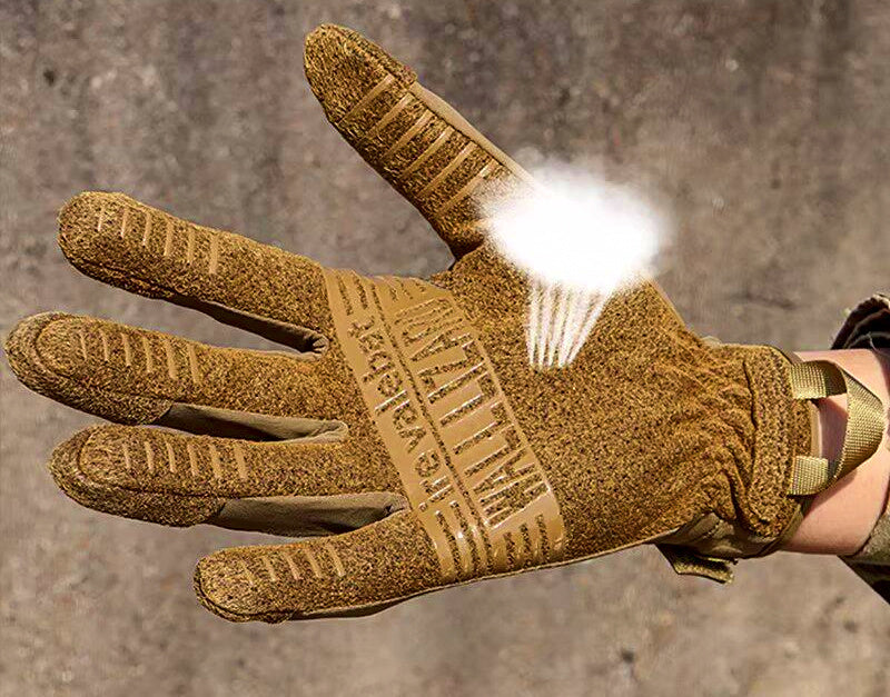 Touchscreen Anti-Slip Fishing Gloves, Full Finger, UV Protection – product photo