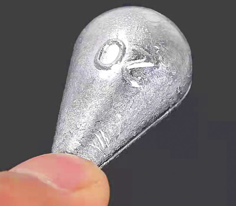 Swivel Teardrop Sinker with Eyelet, 3.5–30 g (0.12–1.06 oz) – product photo