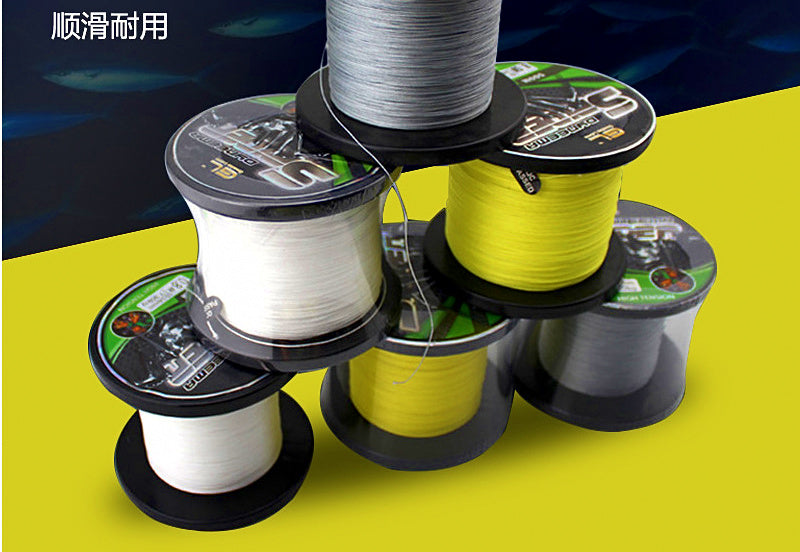 8-Strand Braided PE Fishing Line, 500 m (547 yd) – product photo