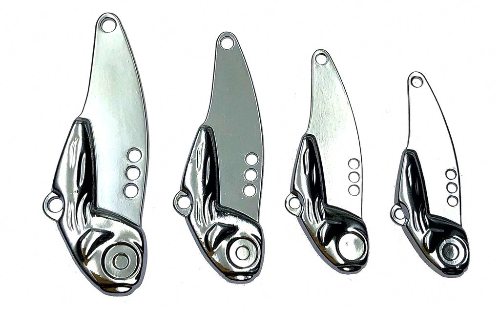 Metal VIB Blade Bait, Unpainted, 2.5–20 g (0.09–0.71 oz) – product photo
