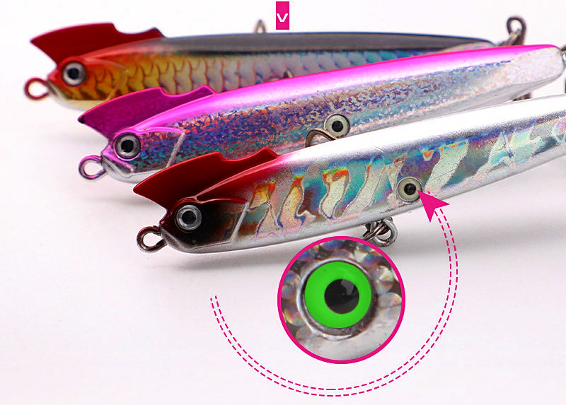 Pencil Lure with Treble Hooks, 10–24 g (0.35–0.85 oz) – product photo