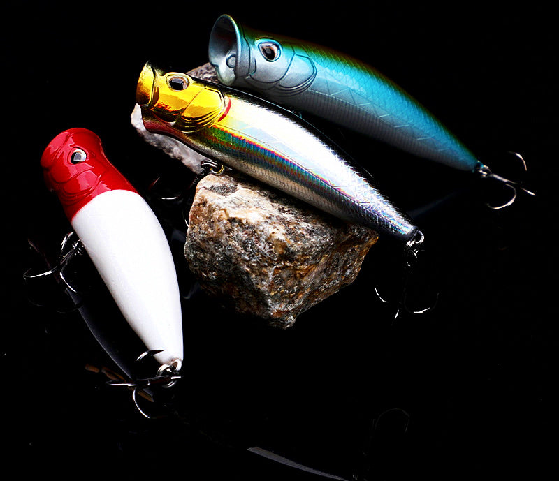 Topwater Popper Lure, 9.5 g (0.34 oz) & 15 g (0.53 oz) – product photo