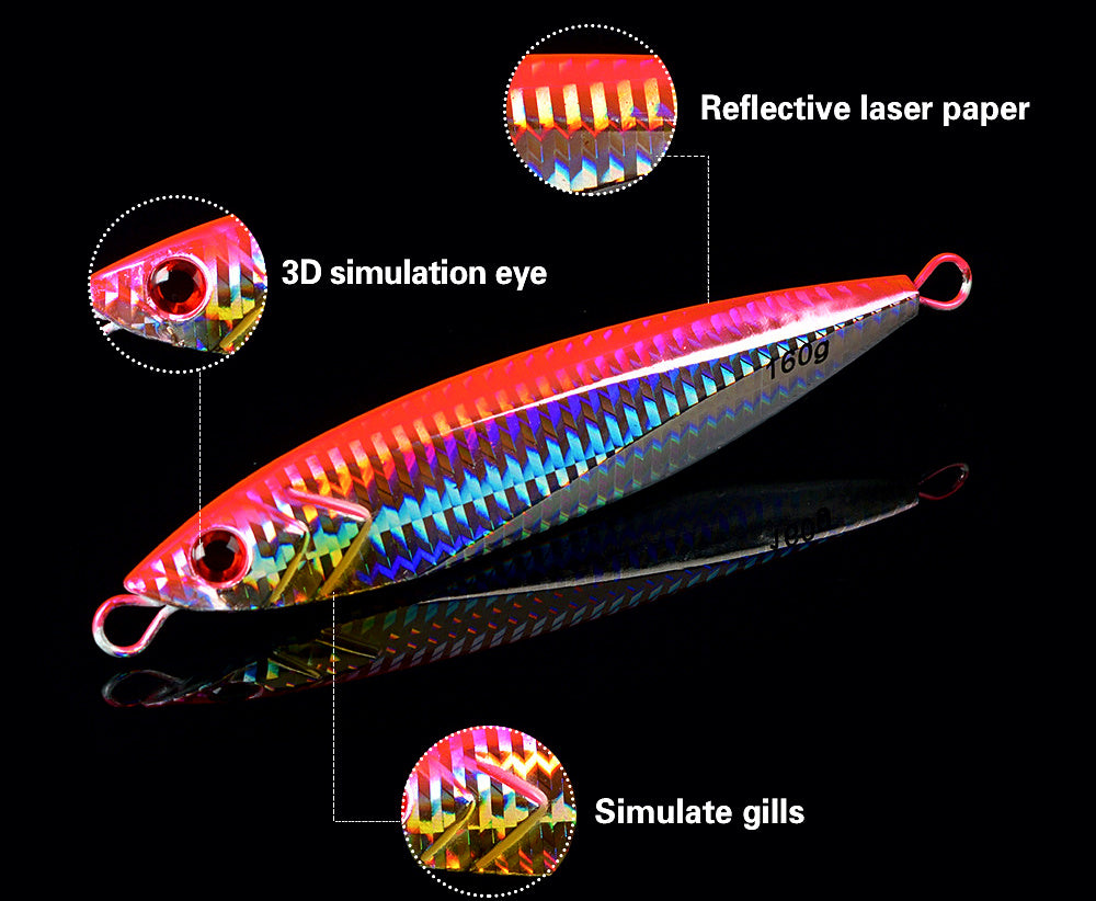 Glow Slow Pitch Jig, 160 & 200 g (5.6 & 7.1 oz) – product photo