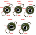 Round Head Jig Heads, 3.5–14 g (1/8–1/2 oz), 3-Pack – product photo