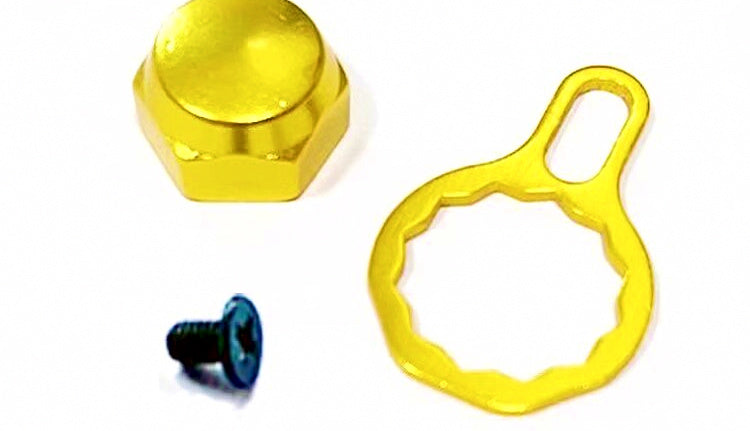 Baitcasting Reel Handle Arm & Nut Upgrade Part, Left/Right Hand – product photo