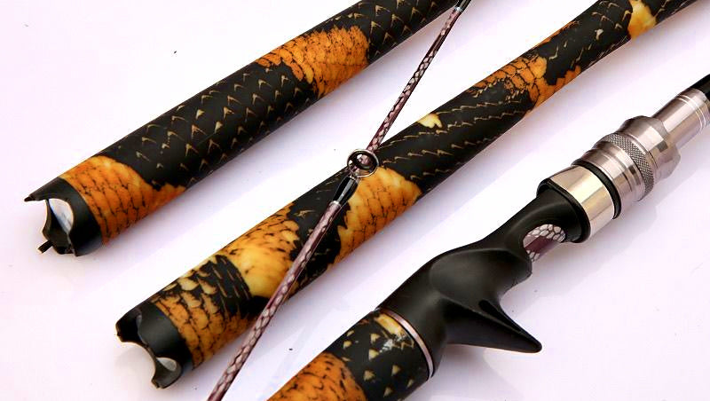 2-Piece Carbon Lure Rod, 2.1–2.4 m (6.9–7.9 ft), Hard Action – product photo