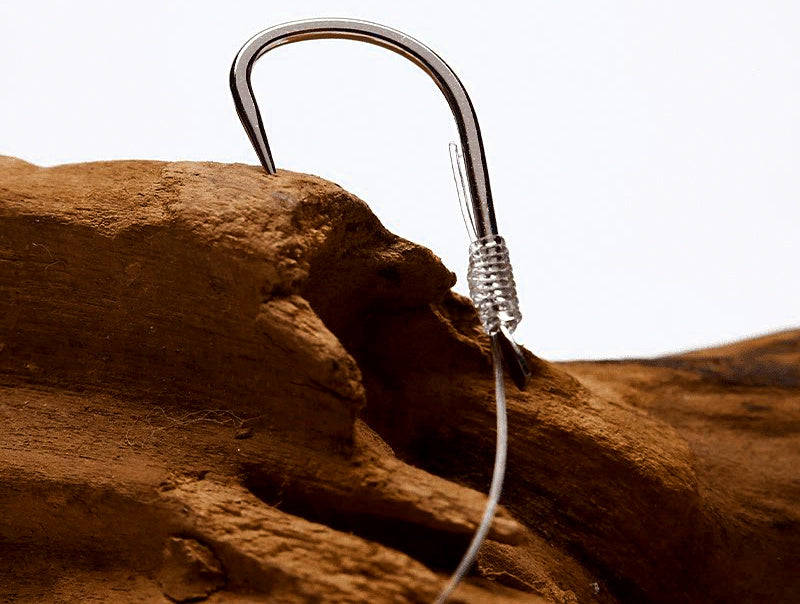 Pre-Tied Double Hook Snell Rigs, 8 Pairs, 65 cm (25.6 in) – product photo