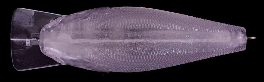 Unpainted Minnow Lure Blank, 8.4 cm (3.3 in), 13.4 g (0.47 oz) – product photo