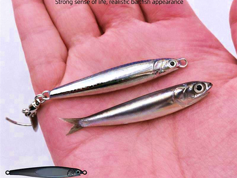 Anchovy Style Metal Jig, 10–120 g (0.4–4.2 oz) – product photo