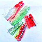 Glow Soft Squid Lures, Multi-Tentacle, 4–14 cm (1.6–5.5 in)