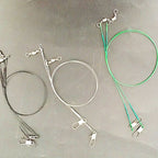 Wire Leader with Swivel and Snap, 10–25 cm (4–10 in) – product photo