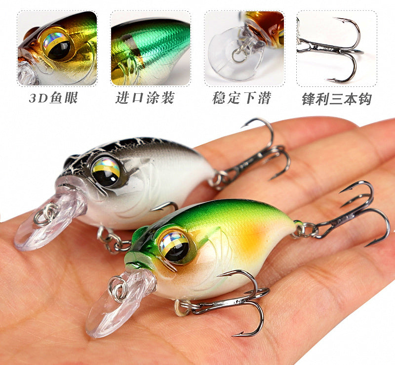 Rattling Crankbait, Short & Long Lip, 8 g (0.3 oz) / 11 g (0.4 oz) – product photo