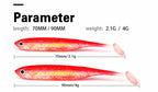 Paddle Tail Soft Swimbait, 7 cm & 9 cm, 5-Pack – product photo
