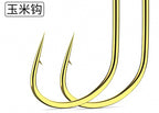 Barbed Corn Hooks, Sizes 7–13, 10/30/100 Pack – product photo
