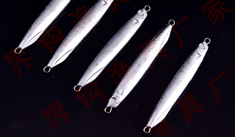 Blank Unpainted Metal Jigs, 7–100 g (0.2–3.5 oz), Hookless – product photo