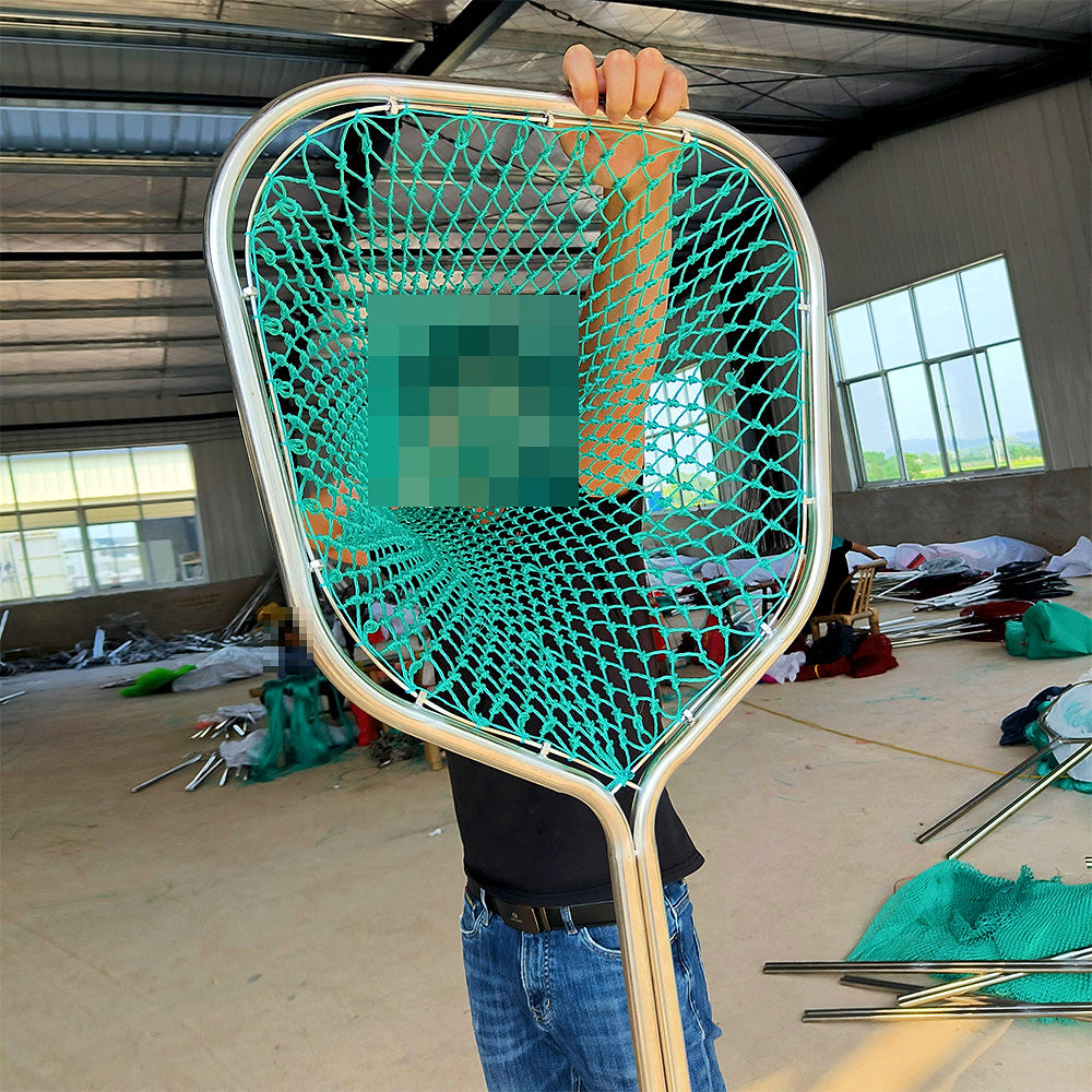 Stainless Steel Landing Net, 80 cm–1.75 m, Choice of Mesh – product photo