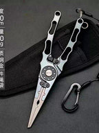 Fishing Pliers & Fish Gripper, Gunmetal Black – product photo