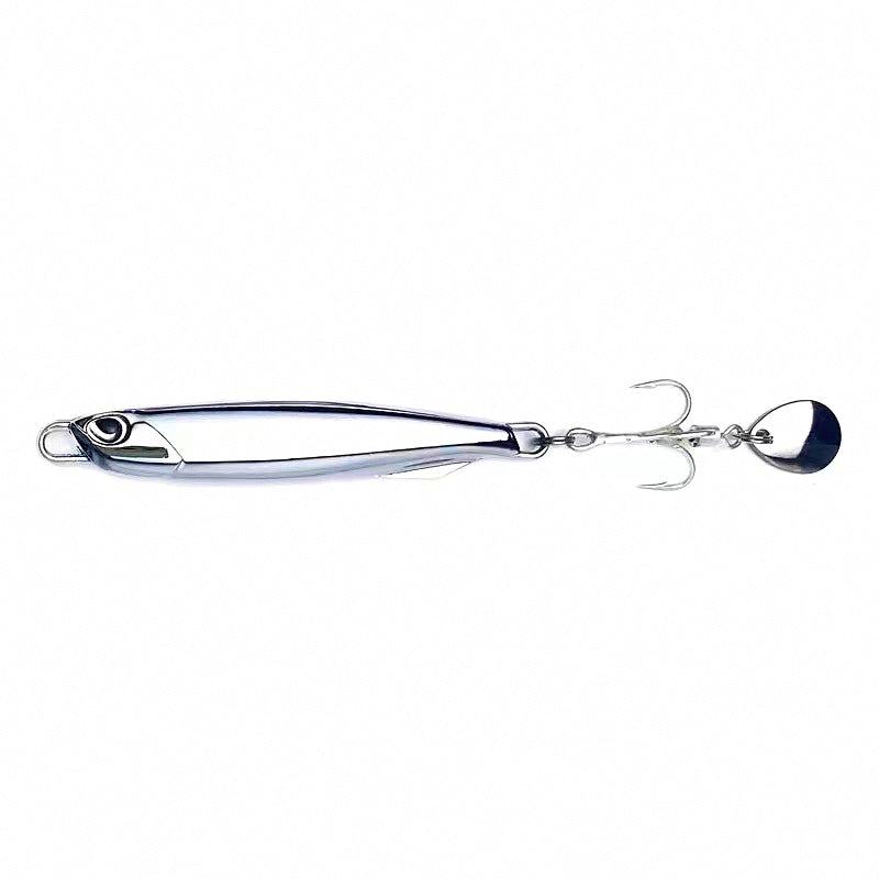 Chrome Casting Jig w/ Treble Hook, 7–80 g (0.25–2.8 oz)