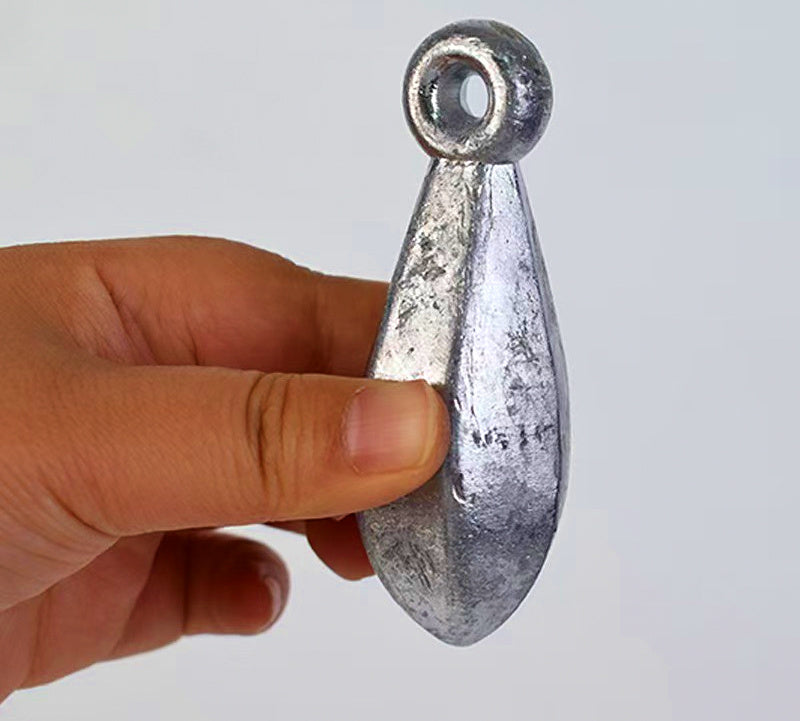Bank Sinker with Eye, Lead, 1/8 to 20 oz (3.4–563 g) – product photo