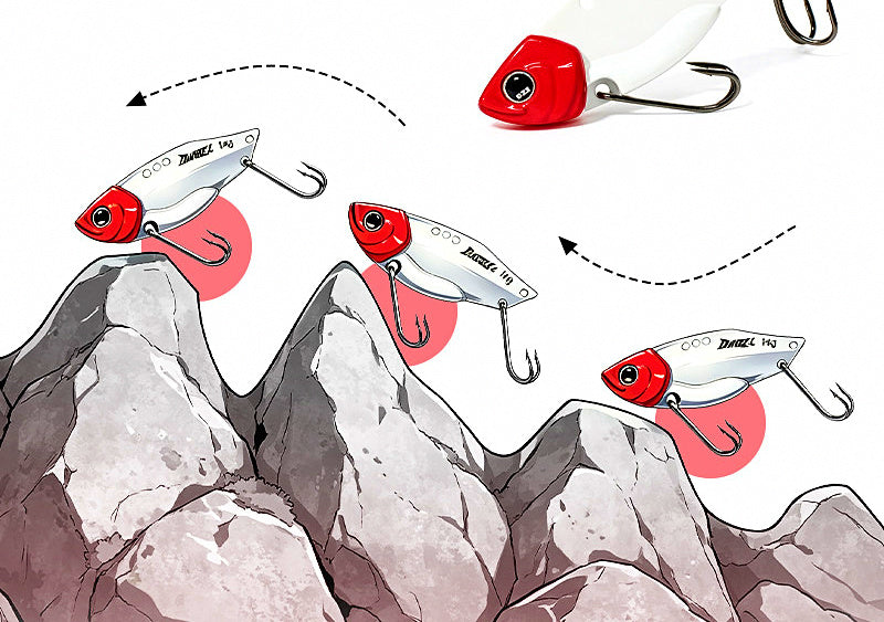 High Carbon Steel Treble Hooks, Sizes 2–12, 15-Pack – product photo
