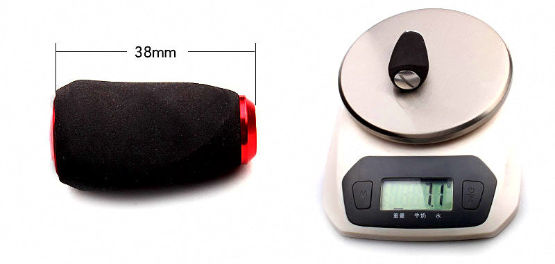 Flat EVA Handle Knob for Baitcasting Reel, Single Knob – product photo