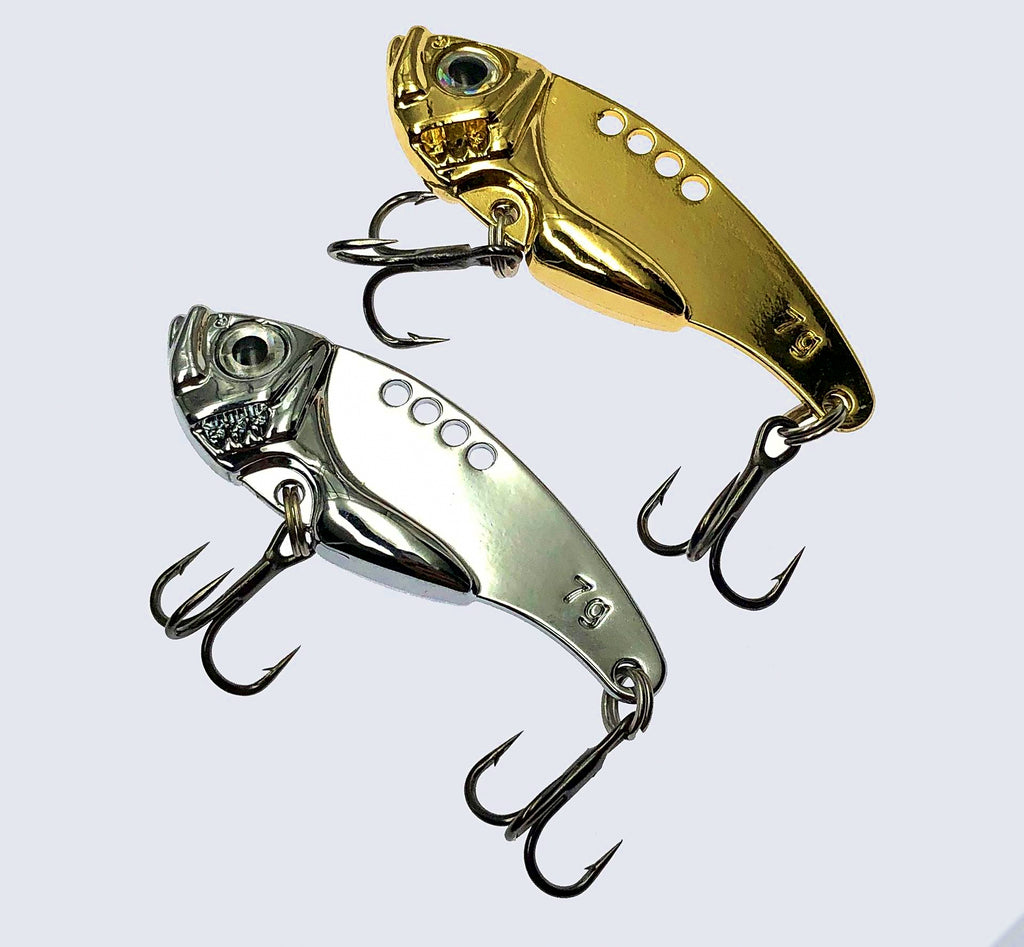 Metal VIB Lure with Treble Hooks, 5–15 g (0.18–0.53 oz) – product photo