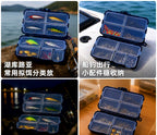 Clear Compartment Tackle Box, 9 or 12 Grid Lure Storage – product photo