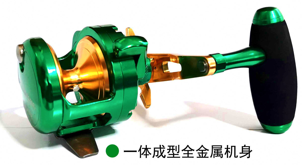 FOX1500 Slow Pitch Jigging Reel, 6.2:1, 9 Bearings – product photo