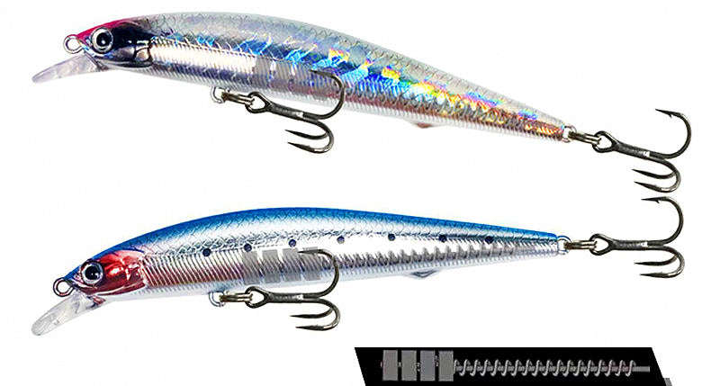 Minnow Lure with Rattle, 7–12 g (0.25–0.42 oz) – product photo