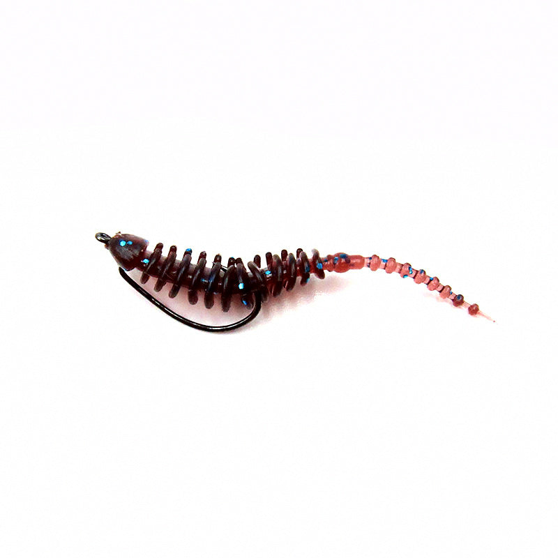 3.5 cm (1.4 in) Needle-Tail Soft Worm, 10 pcs – product photo