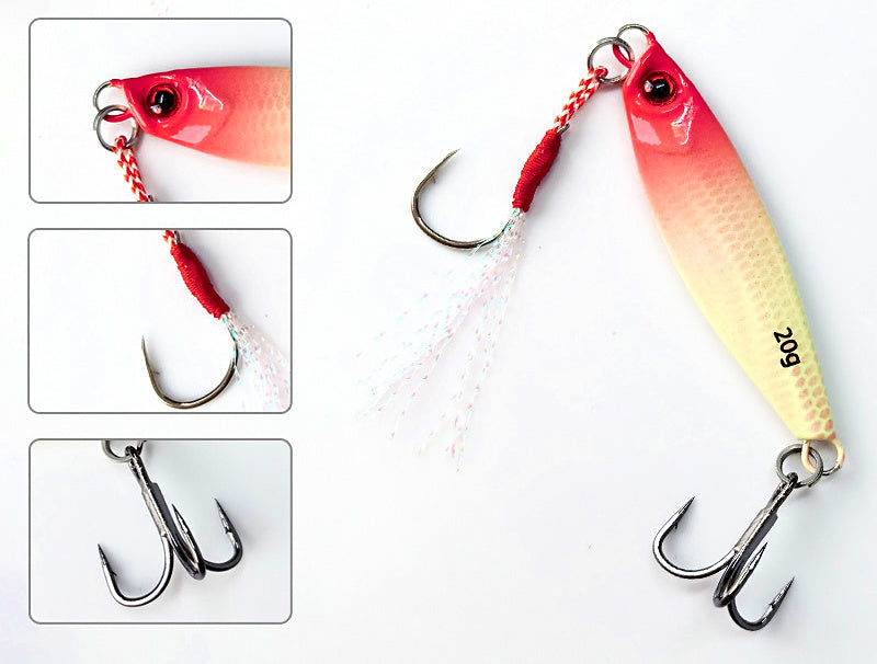 Glow Metal Jig, Slow Pitch Casting, 7–30 g (0.25–1.06 oz) – product photo