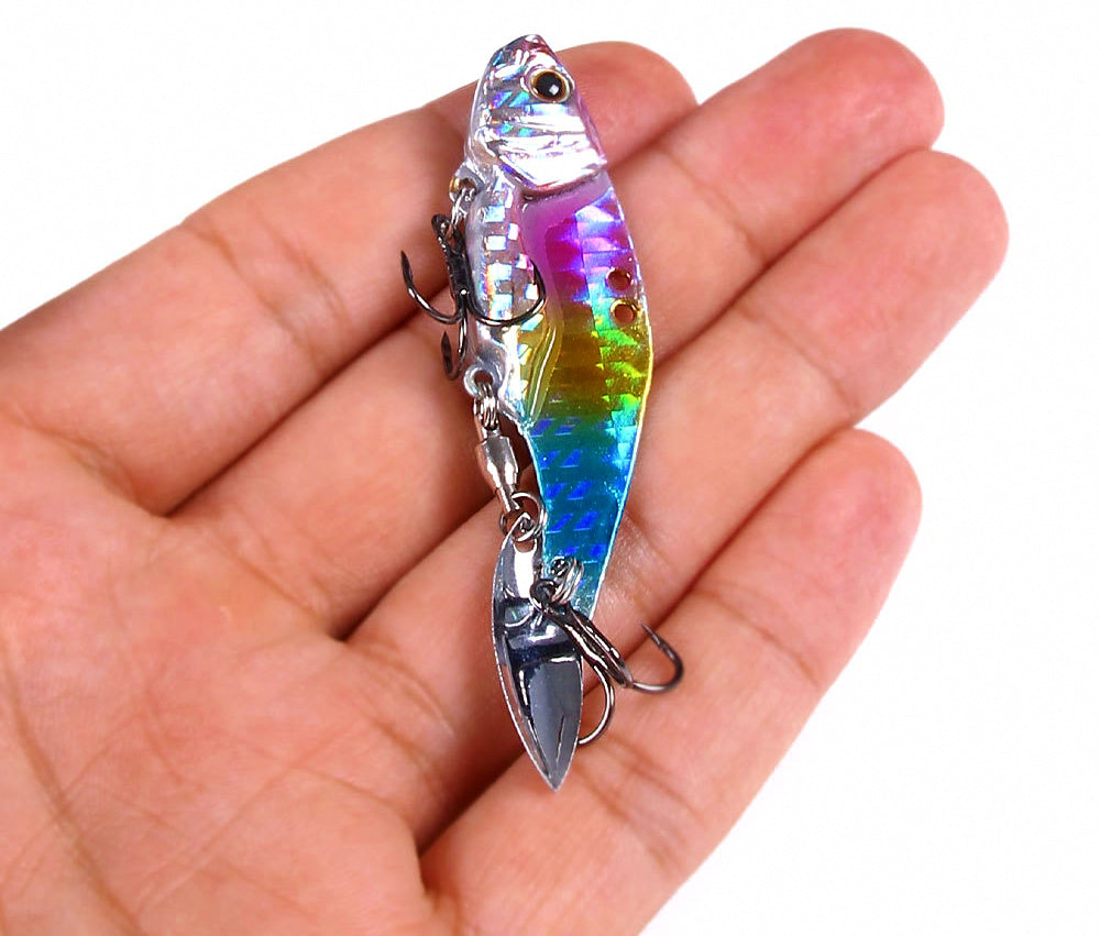 VIB Blade Bait Vibrating Lure, 5 & 5.5 cm, 12 & 16 g – product photo