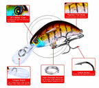 Slow-Sinking Minnow Lure, 5.5 cm (2.2 in), 4 g (0.14 oz) – product photo