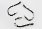 Iseni Tube Hooks, Barbed Single Hook, Sizes 10–22 – product photo