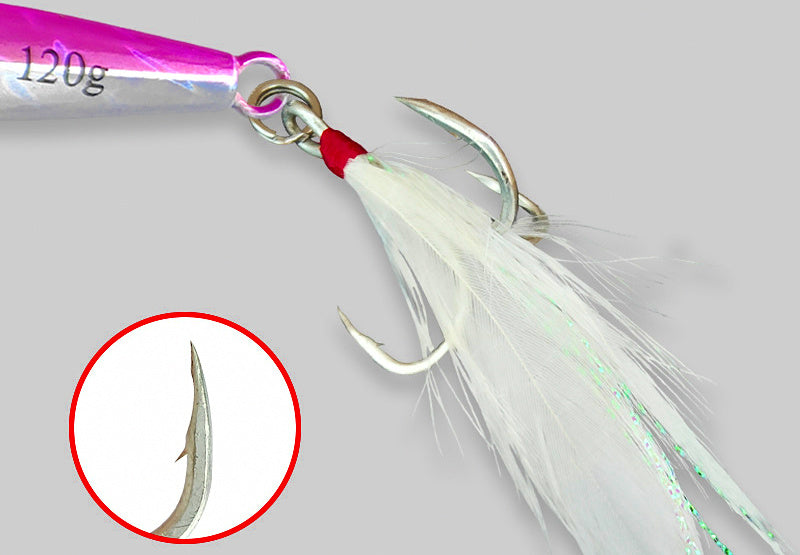 Casting Metal Jig, 20–120 g (0.7–4.2 oz), Laser Finish – product photo
