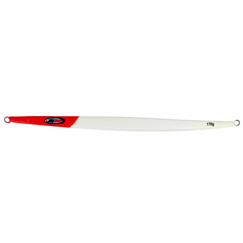 Glow Metal Jig, 170 g (6.0 oz), Long Crescent Body – product photo