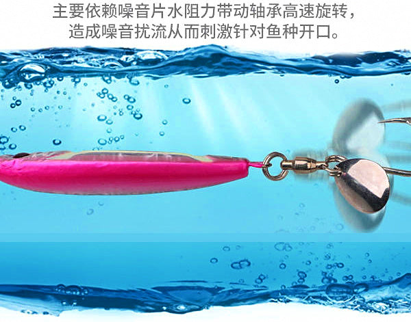 Glow Metal Jig with Hook, 15–100 g (0.5–3.5 oz) – product photo