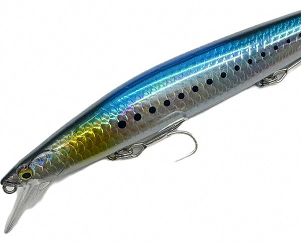 Long Cast Minnow Hard Bait, 160 mm (6.3 in), 27–33 g – product photo