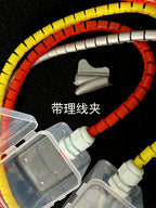 Pre-Tied Hook Storage Box with Line Tube, 70 cm–1.5 m – product photo