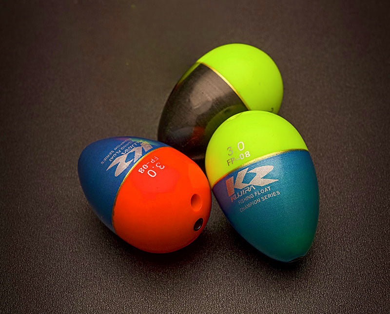 Sea Fishing Float Bobber, Red or Yellow Top, Multiple Sizes – product photo