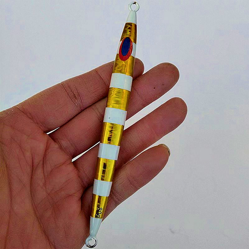 Glow Stripe Metal Jig, 80–500 g (2.8–17.6 oz) – product photo