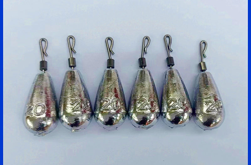 R-Ring Running Sinkers, Pack of 50, 2.5–40 g (0.09–1.41 oz) – product photo