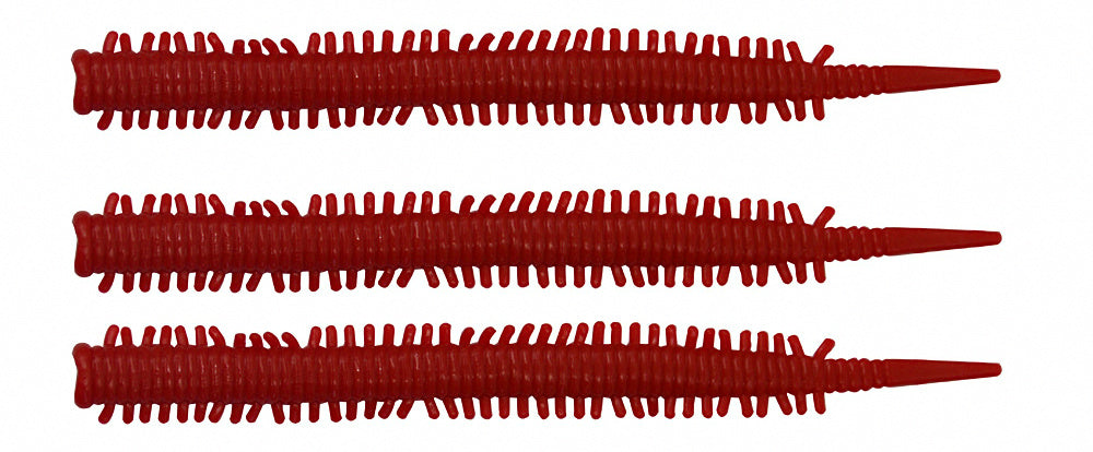 Bionic Sandworm Soft Bait, Dark Red, Bulk or Packs – product photo