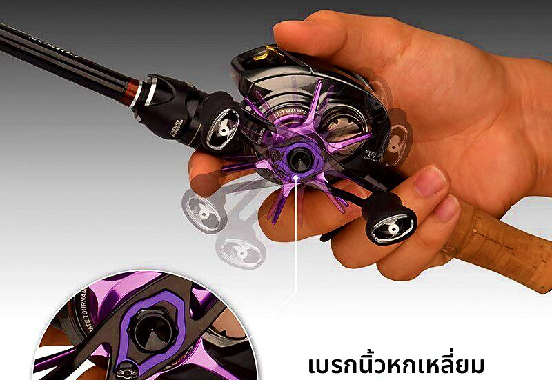 Five-Star Drag Knob for Baitcasting Reels, 5.2–6.4 g (0.18–0.23 oz) – product photo