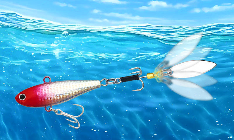 VIB Blade Bait with Treble Hooks, 10–20 g (0.35–0.7 oz) – product photo
