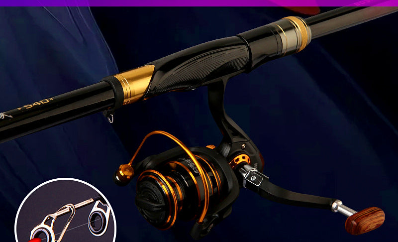 Telescopic Carbon Rock Fishing Rod, 3.6–7.2 m (12–23.6 ft) – product photo