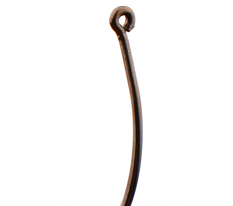 Teflon Coated Wacky Rig Hooks, Barbed, 10 Pack – product photo